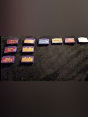 Leapfrog 6 Different Cartridge Types for 6 Different Handheld Games